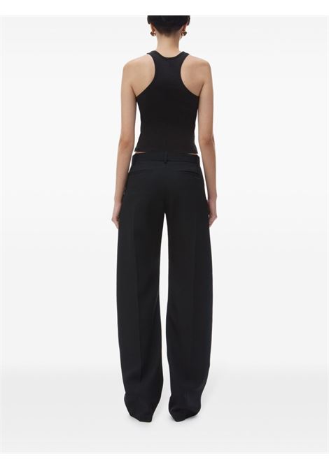 Black mid-rise trousers Alexander wang - women ALEXANDER WANG | 1WC1254783001